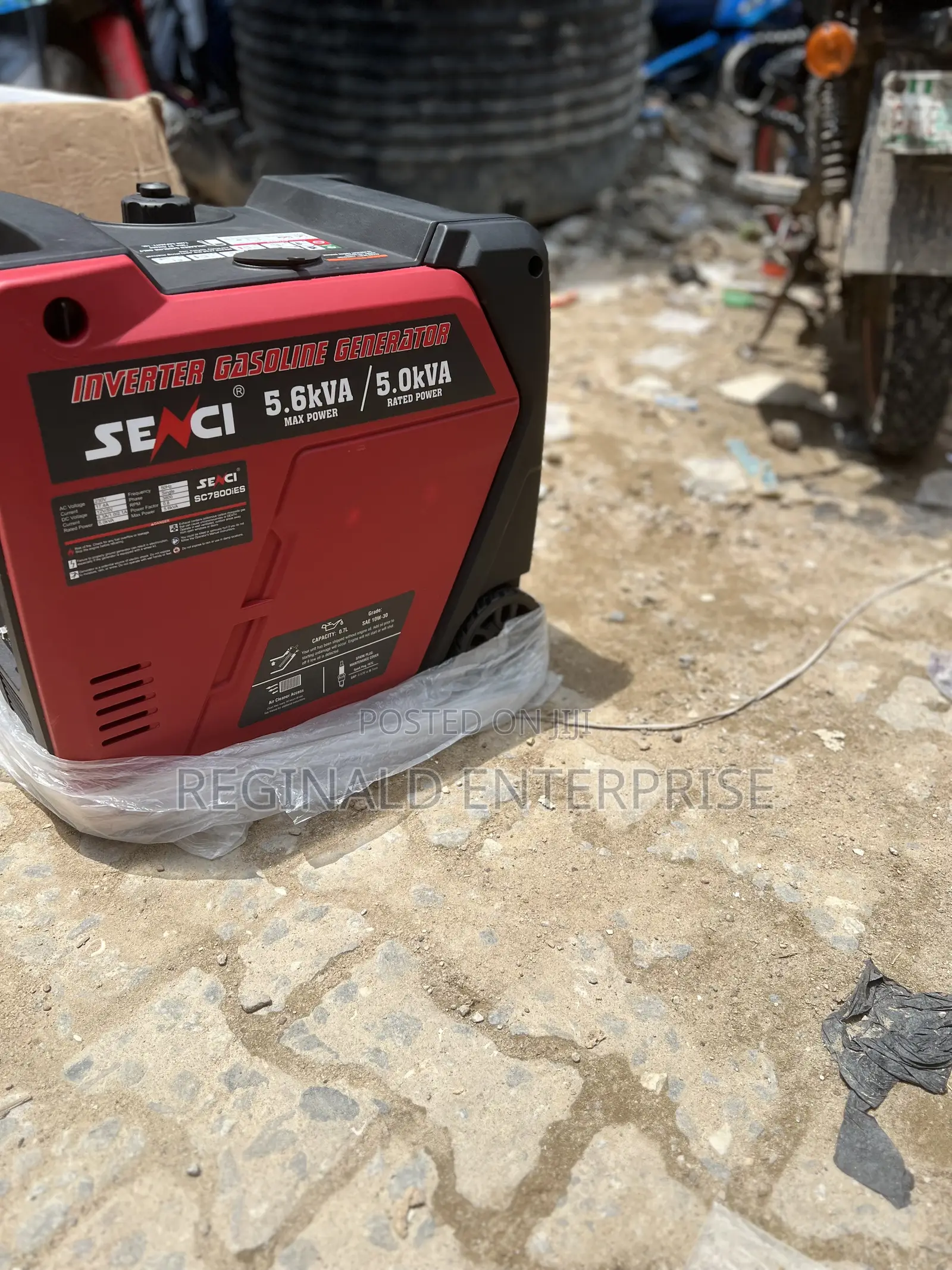 This Is a Senci 5.6kva Petrol Generator