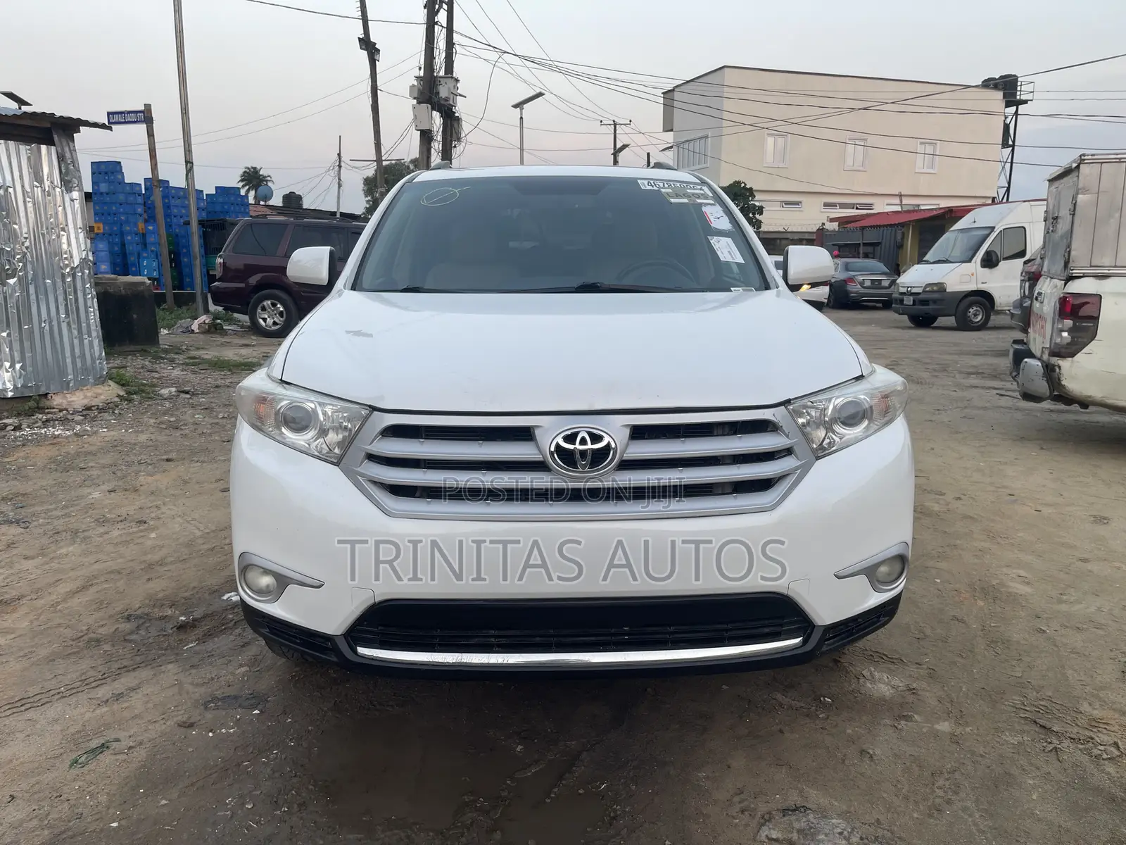 Toyota Highlander Limited 2011 White