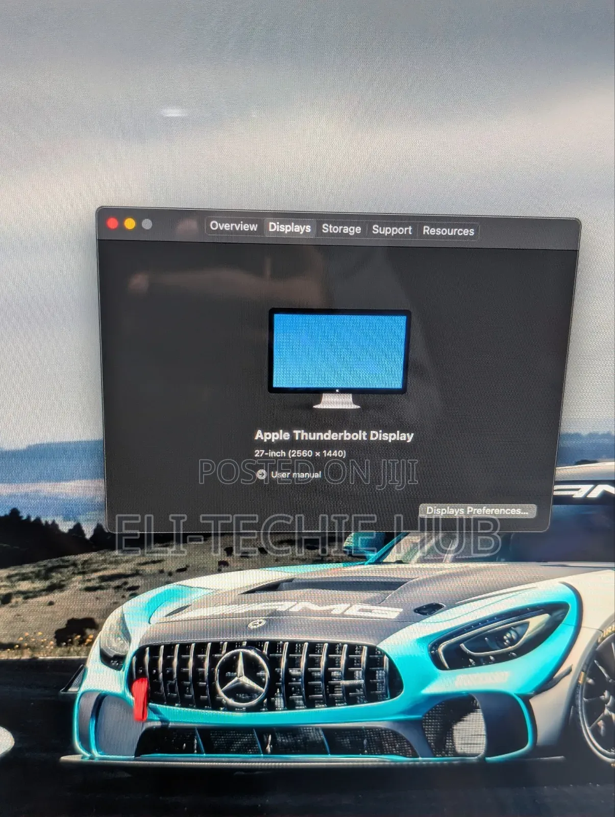 Apple Thunderbolt 27 Inch QHD 2560 X 1440p IPS Monitor