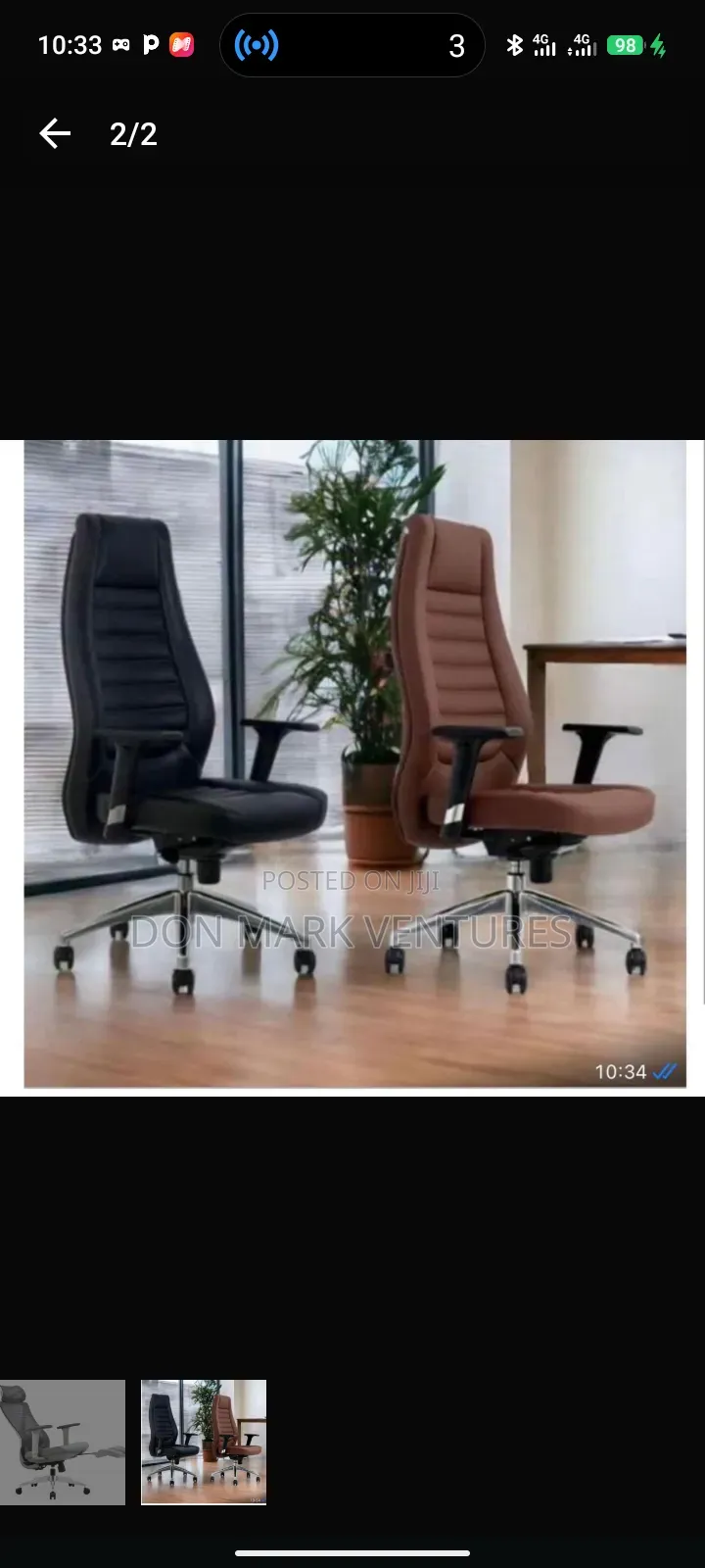 Luxury Executive Office Chair
