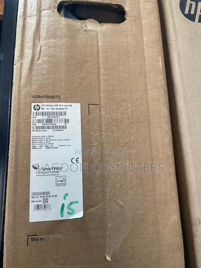 New Desktop Computer HP EliteOne 840 G9 16GB Intel Core i5 SSD 256GB