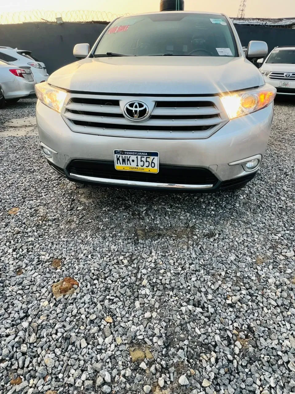 Toyota Highlander Limited 2012 Silver