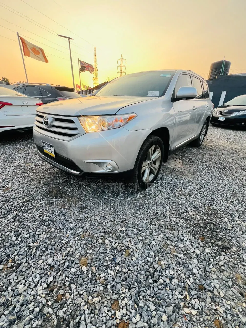 Toyota Highlander Limited 2012 Silver