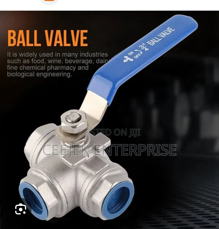 1" 3 Ways Stainless Air Valve