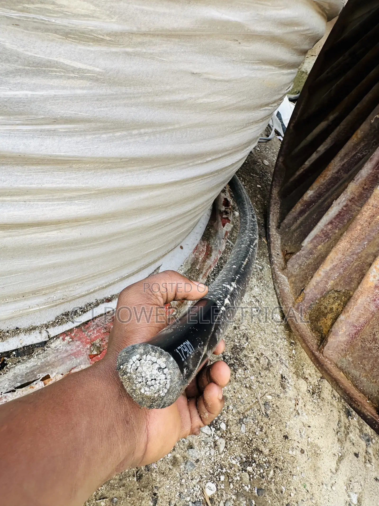 300mm Single PVC Aluminum Cable