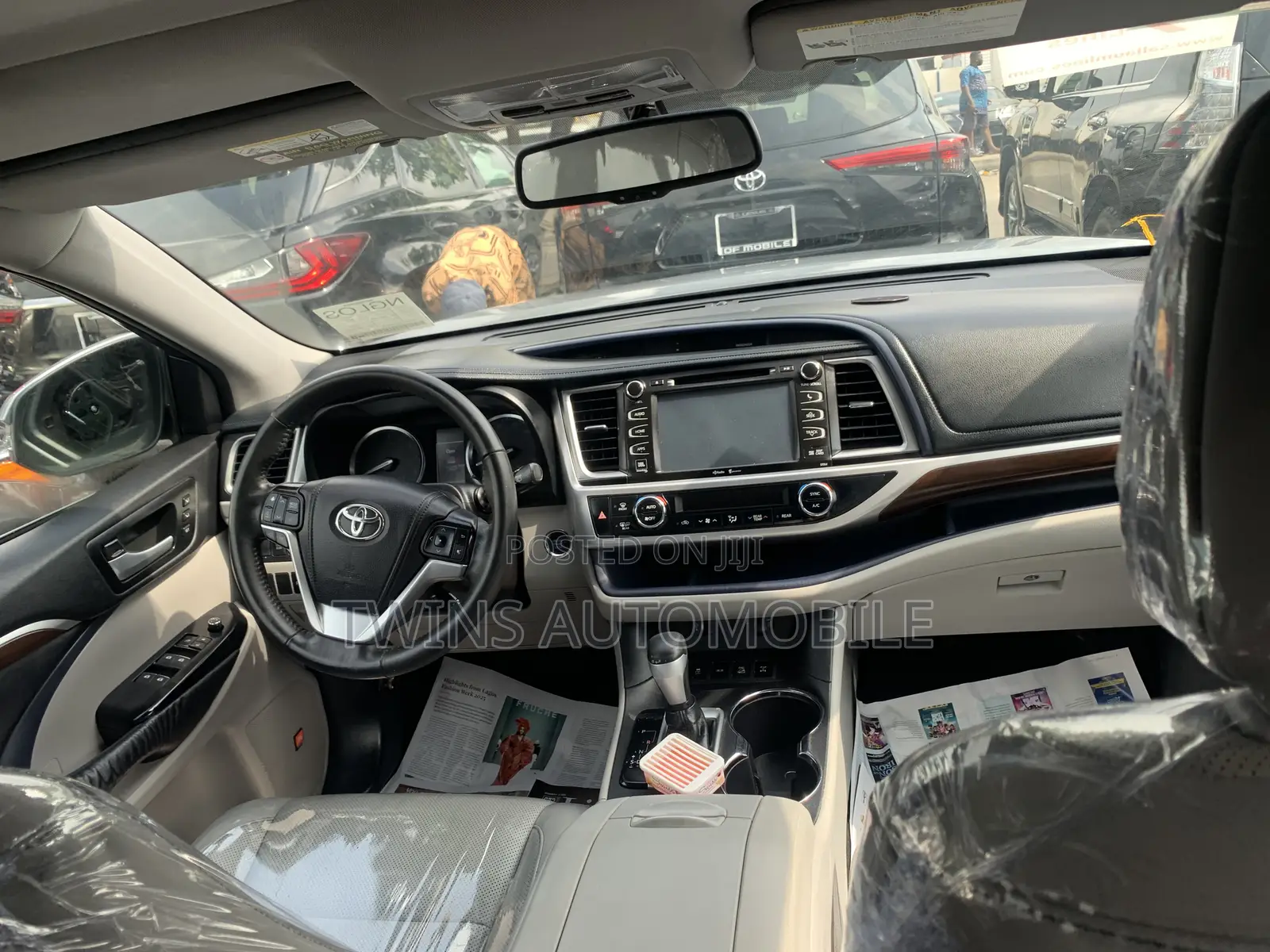 Toyota Highlander Limited V6 4x4 (3.5L 6cyl 6A) 2016 Silver