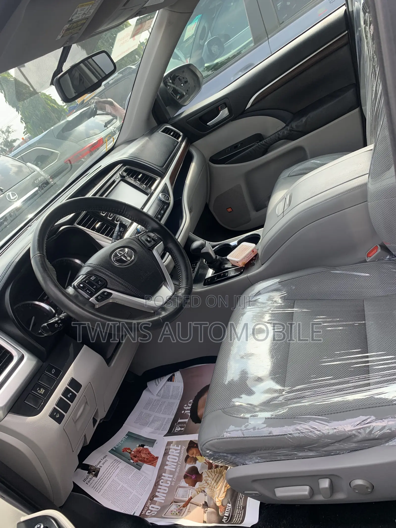 Toyota Highlander Limited V6 4x4 (3.5L 6cyl 6A) 2016 Silver