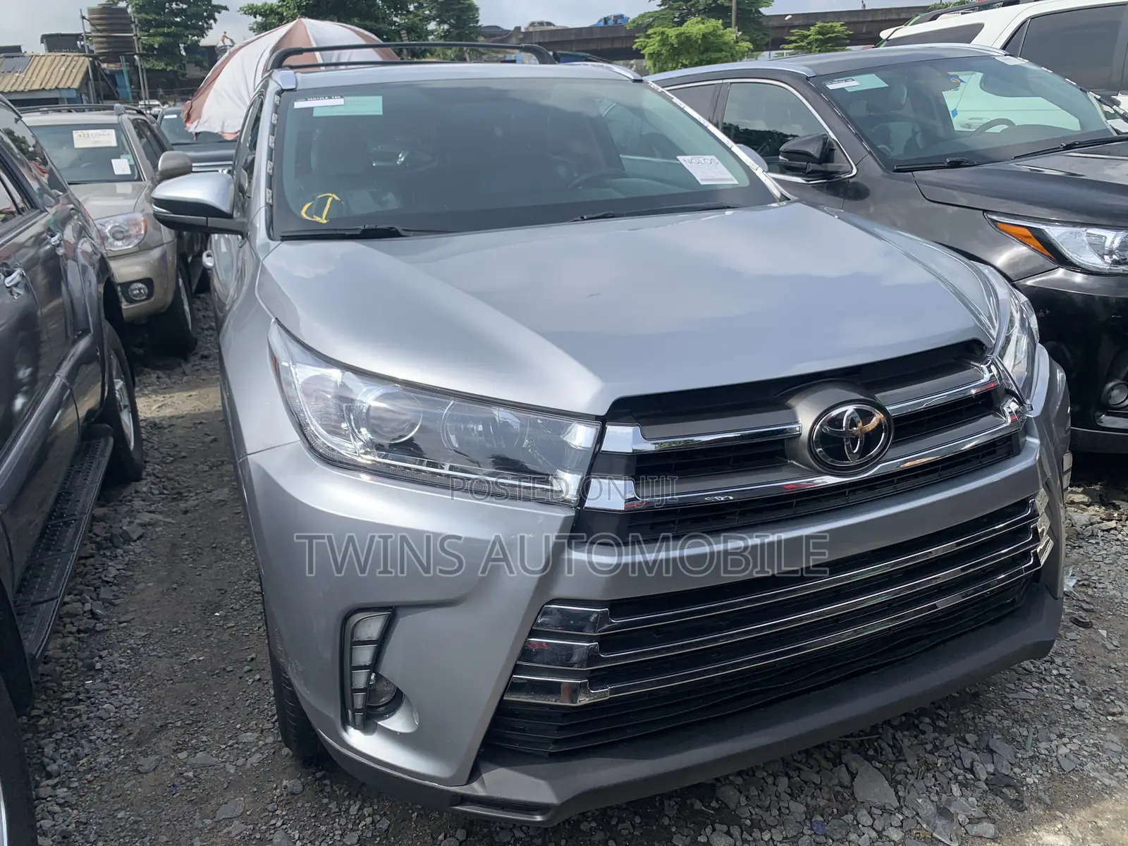 Toyota Highlander Limited V6 4x4 (3.5L 6cyl 6A) 2016 Silver