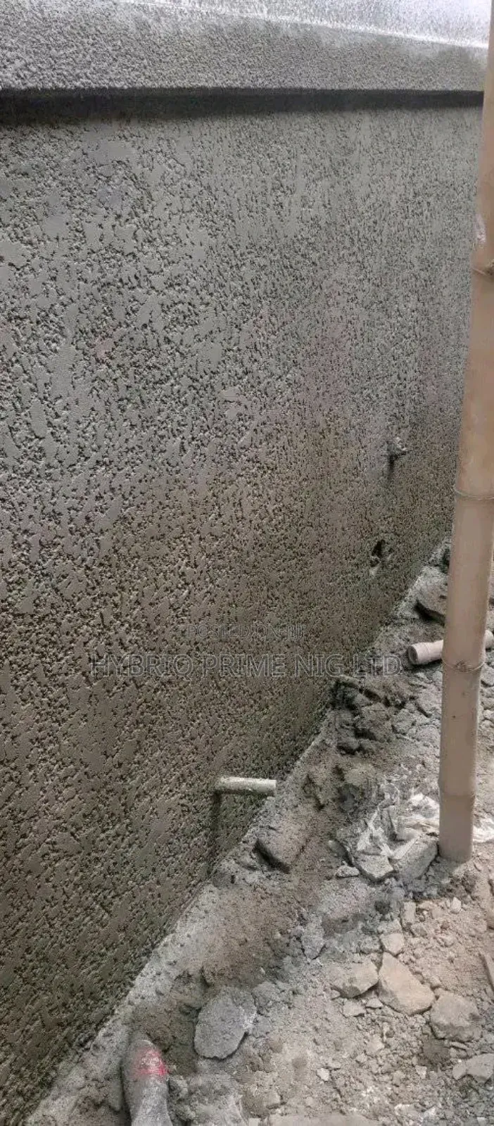 High-Quality Building Wall Tyrolean Finishing