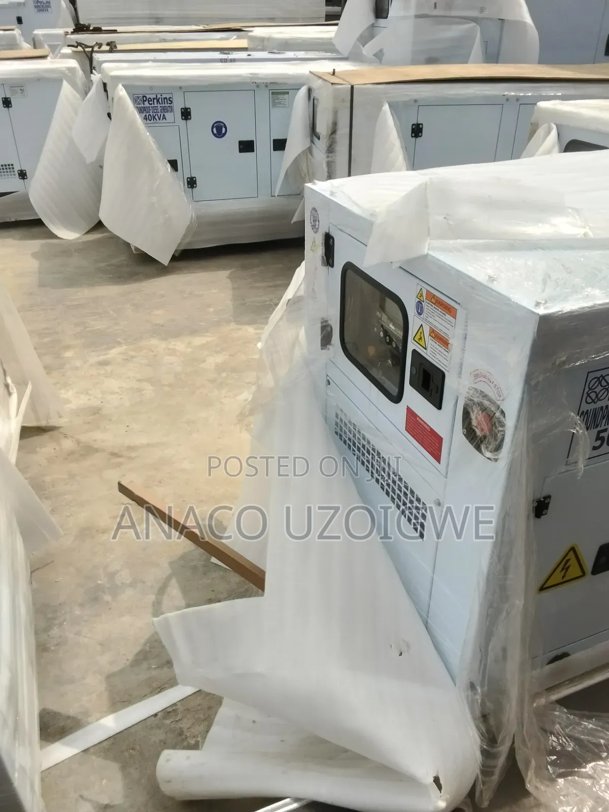 40 KVA Perkins Generator Made in UK