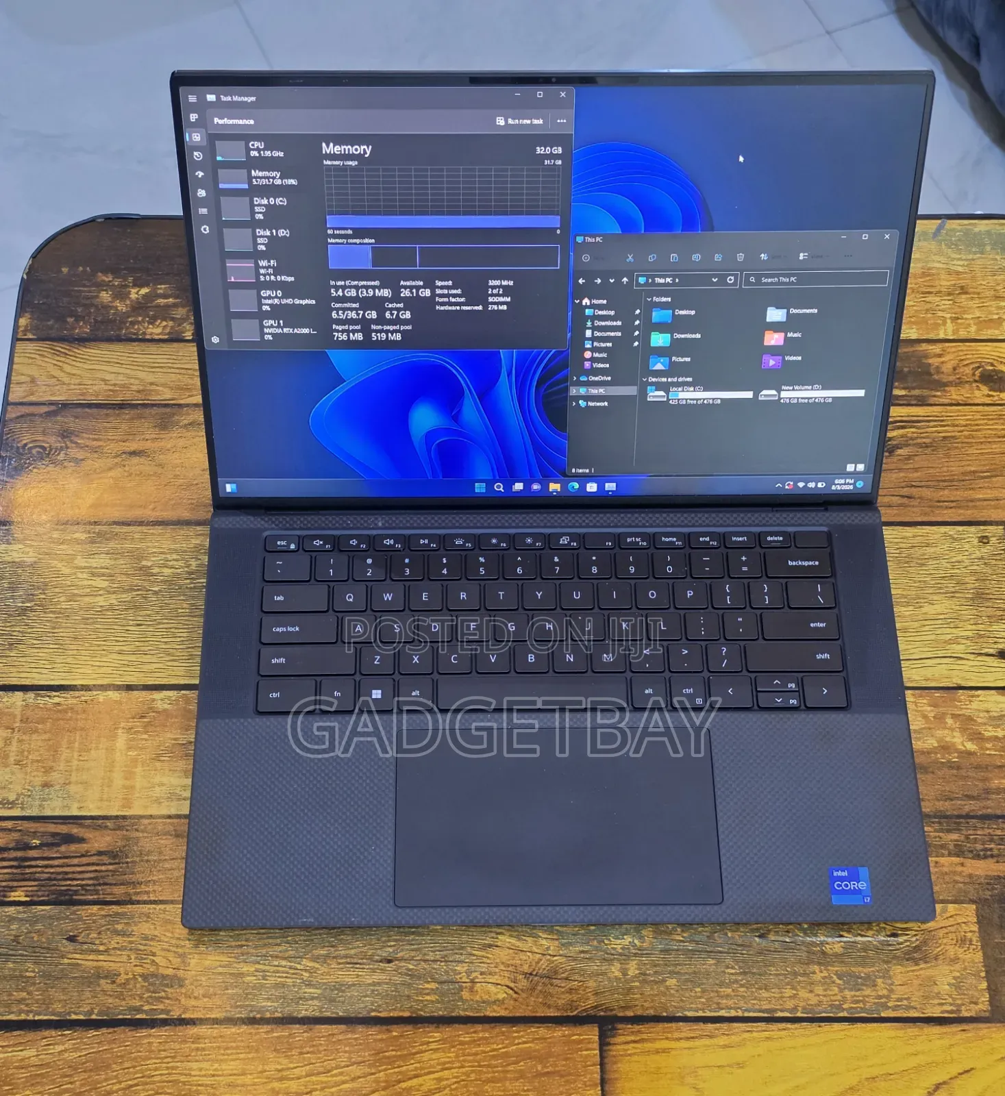 Laptop Dell Precision 5560 32GB Intel Core i7 SSD 1T