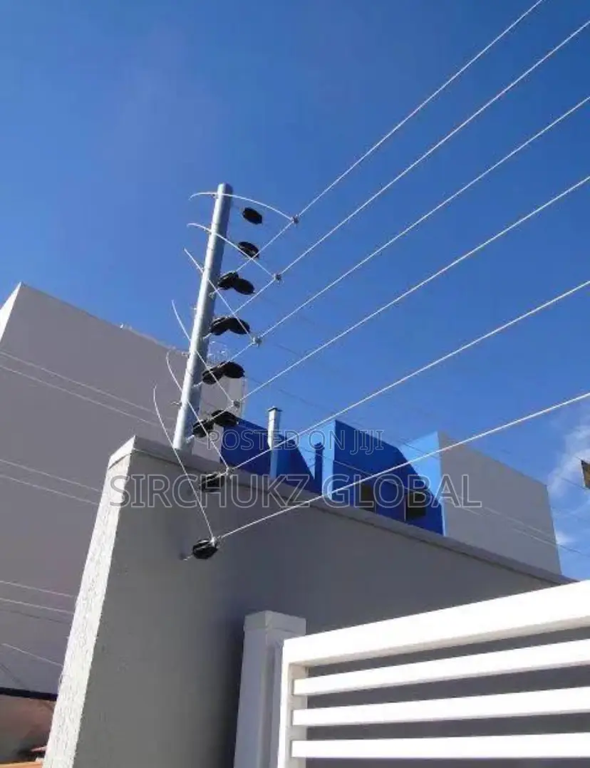 6-Line (6-Pole) Electric Fence