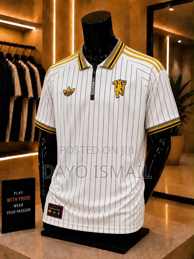 Clubs Officials Jersey Collar Neck.