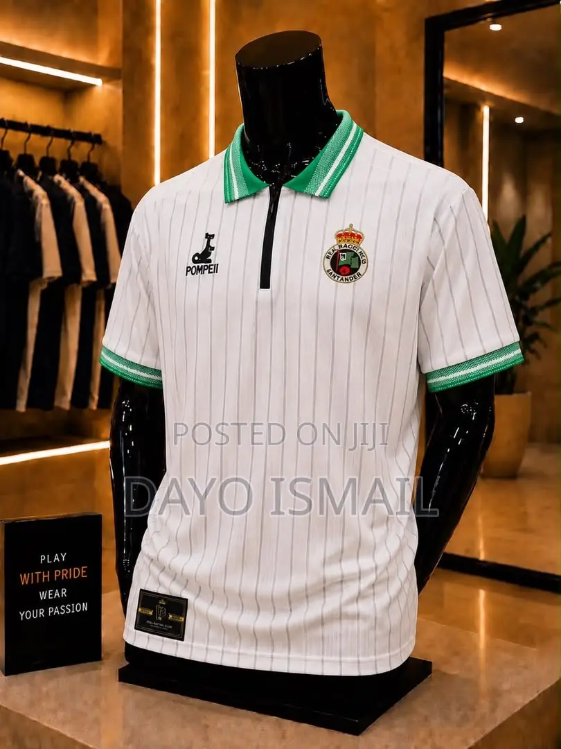 Clubs Officials Jersey Collar Neck.