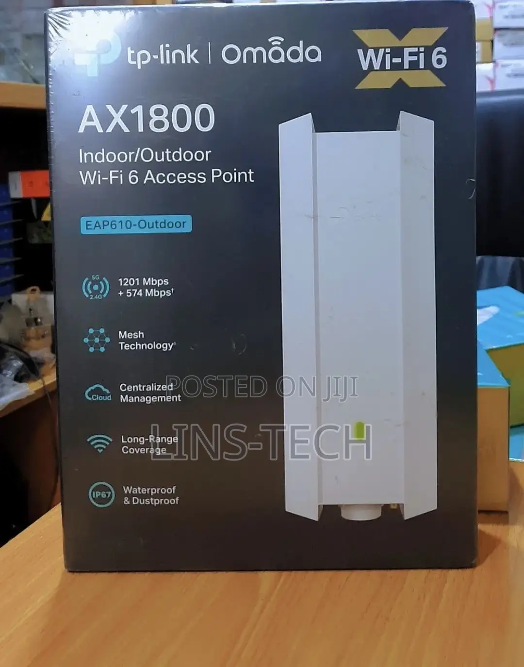 TP-Link Max 1800 Indoor/Outdoor WiFi 6 Access Point