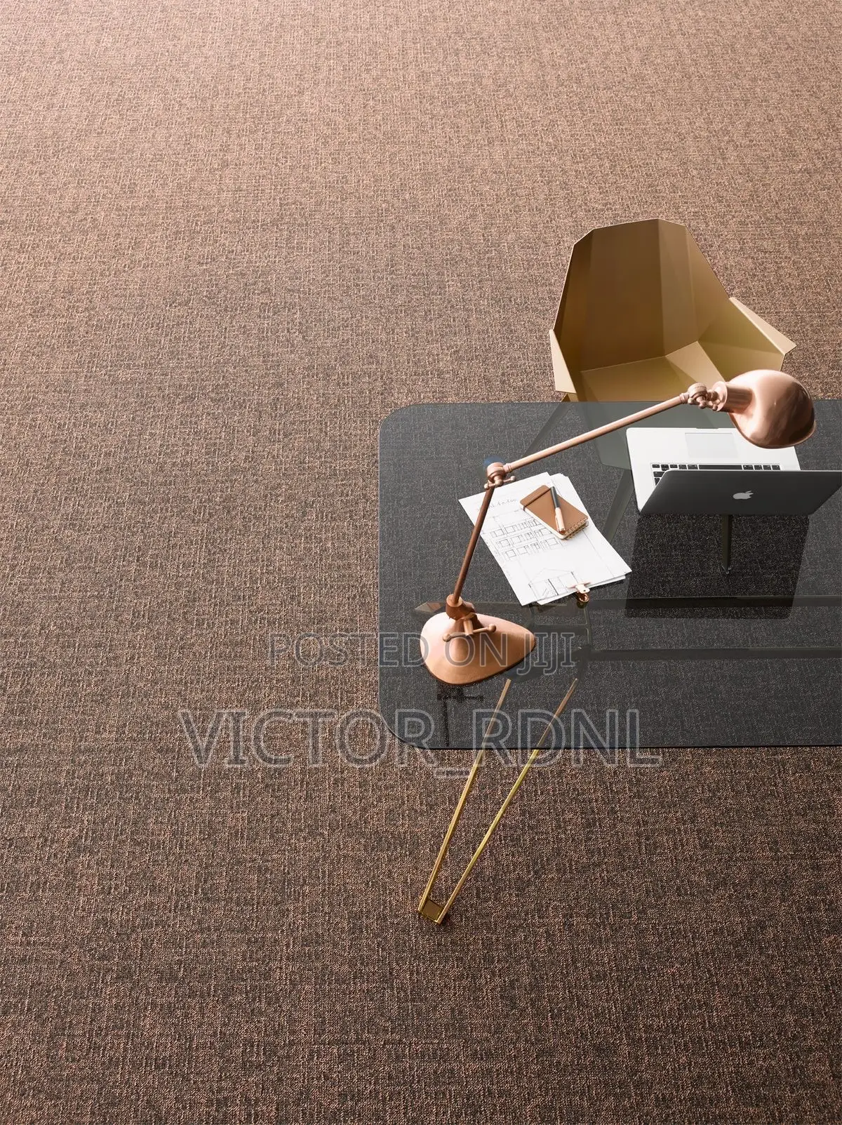 Chocolate Rug Carpet Tiles