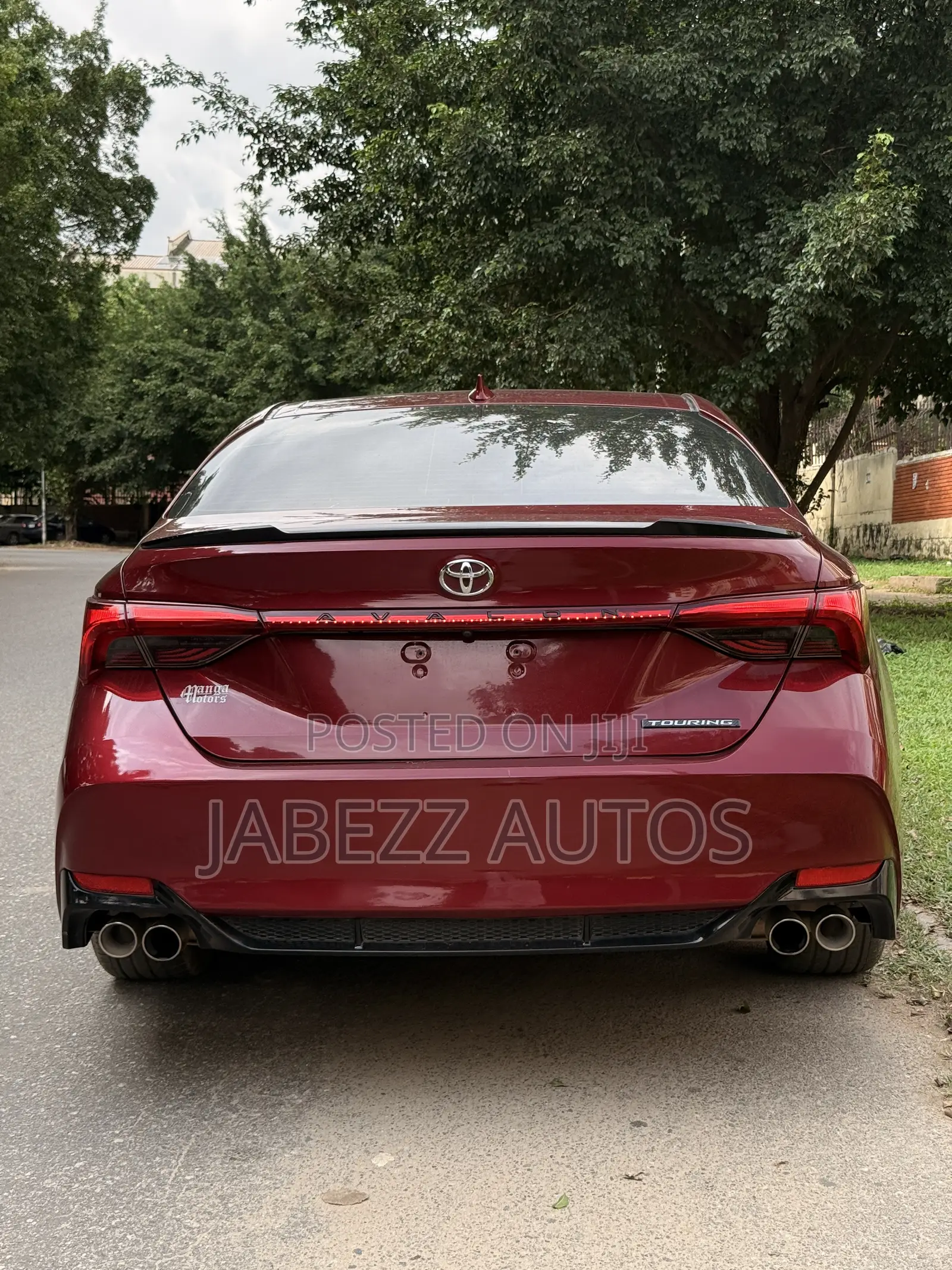 Toyota Avalon Touring (3.5L 6cyl 6A) 2018 Maroon