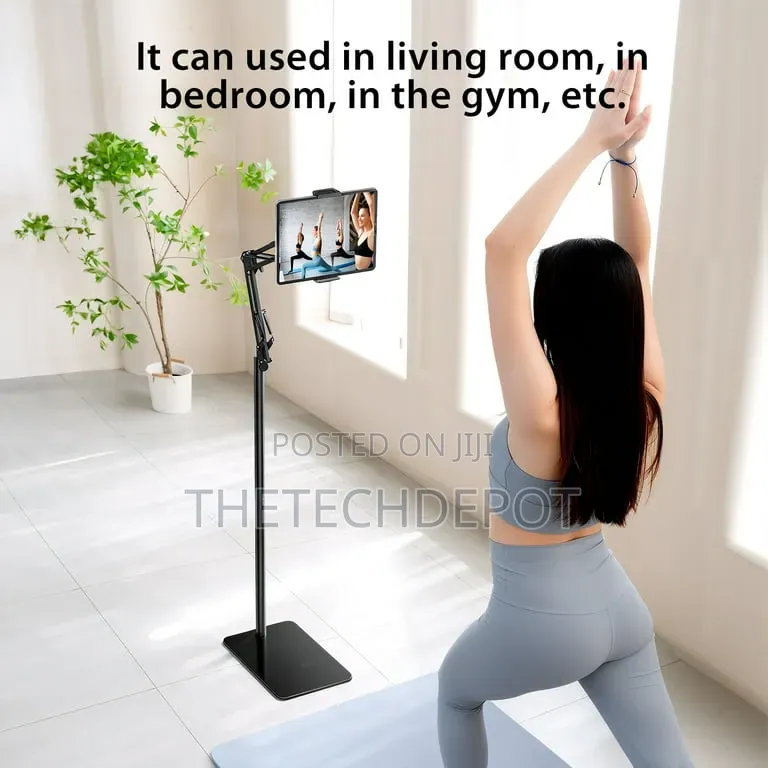 Tablet and Phone Floor Stand