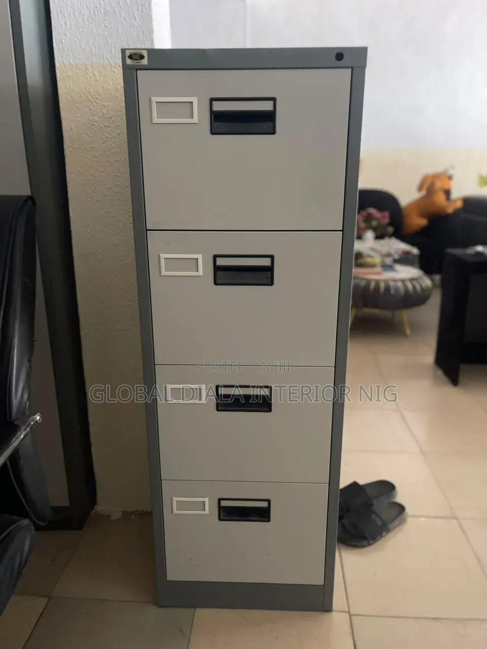 Generic 4-Drawer Metal Filing Cabinet
