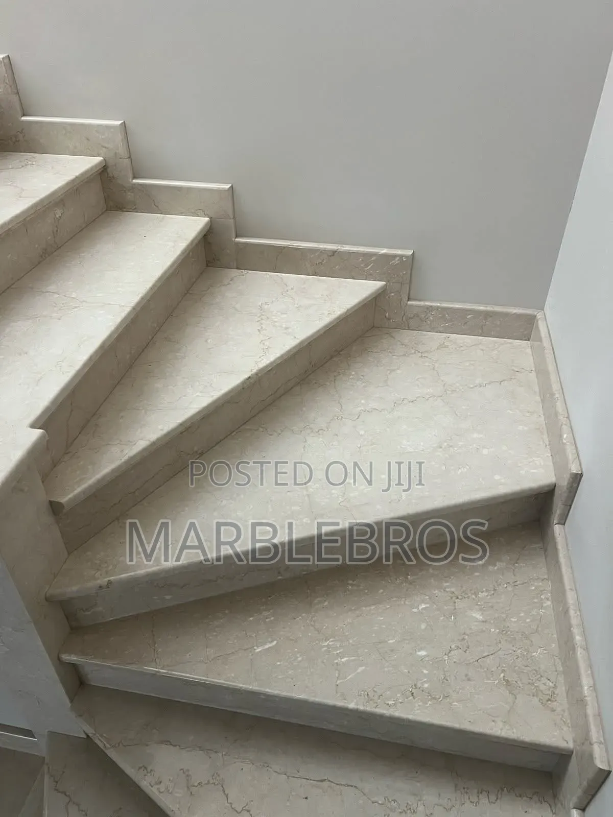 MB76, Marble Staircase Finishing Design
