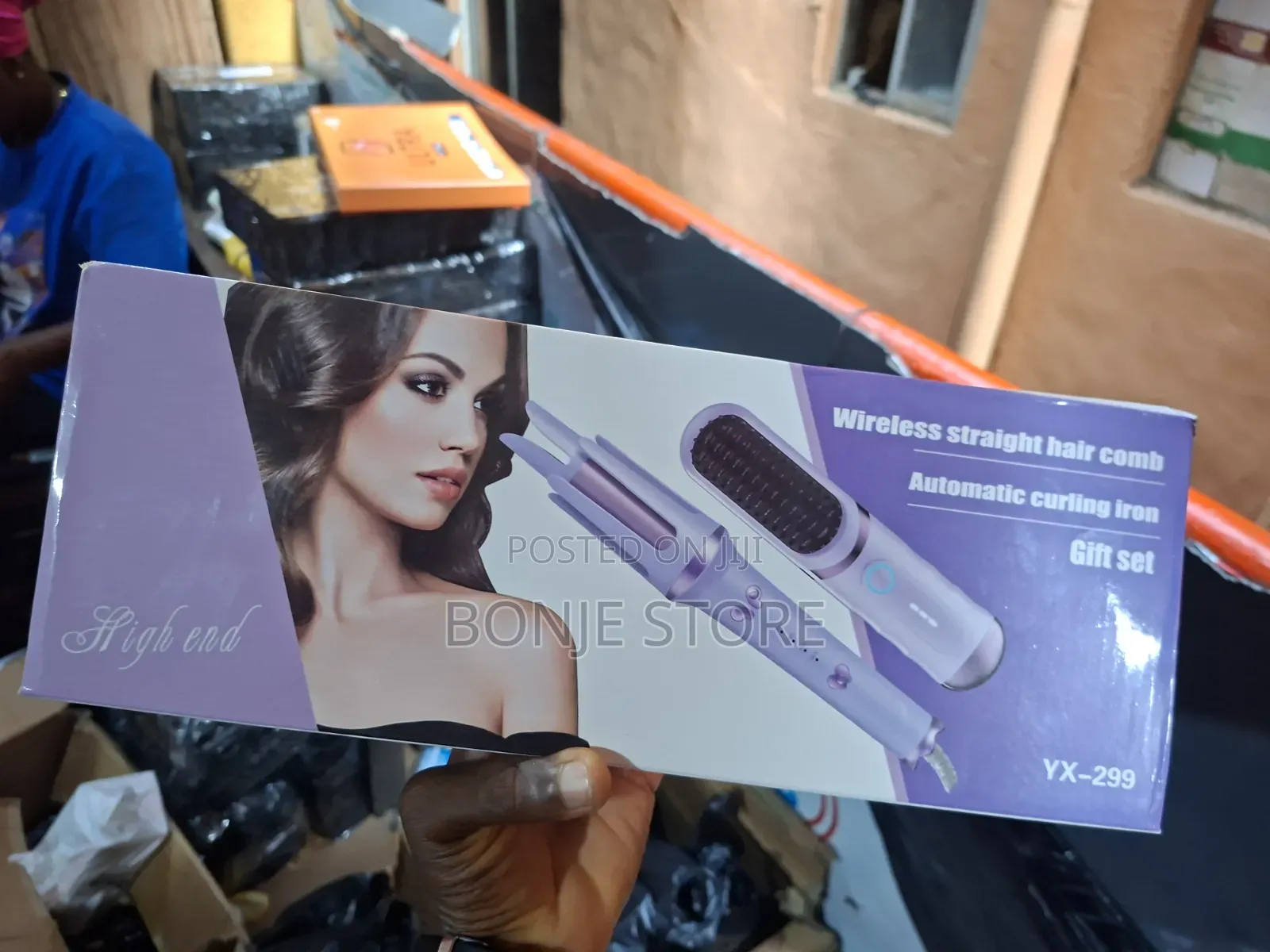 2in1 Automatic Hair Curler and Electric Hair Brush