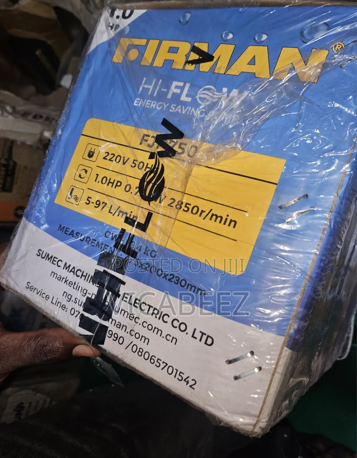 Firman 1hp Water Pump