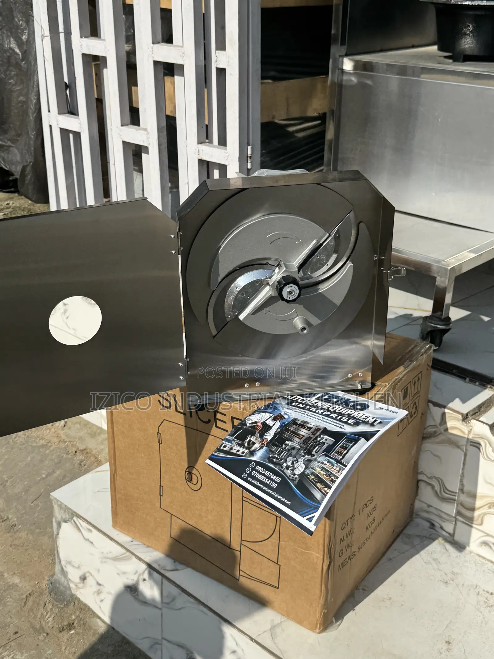 Manual Electric Plantain Slicer