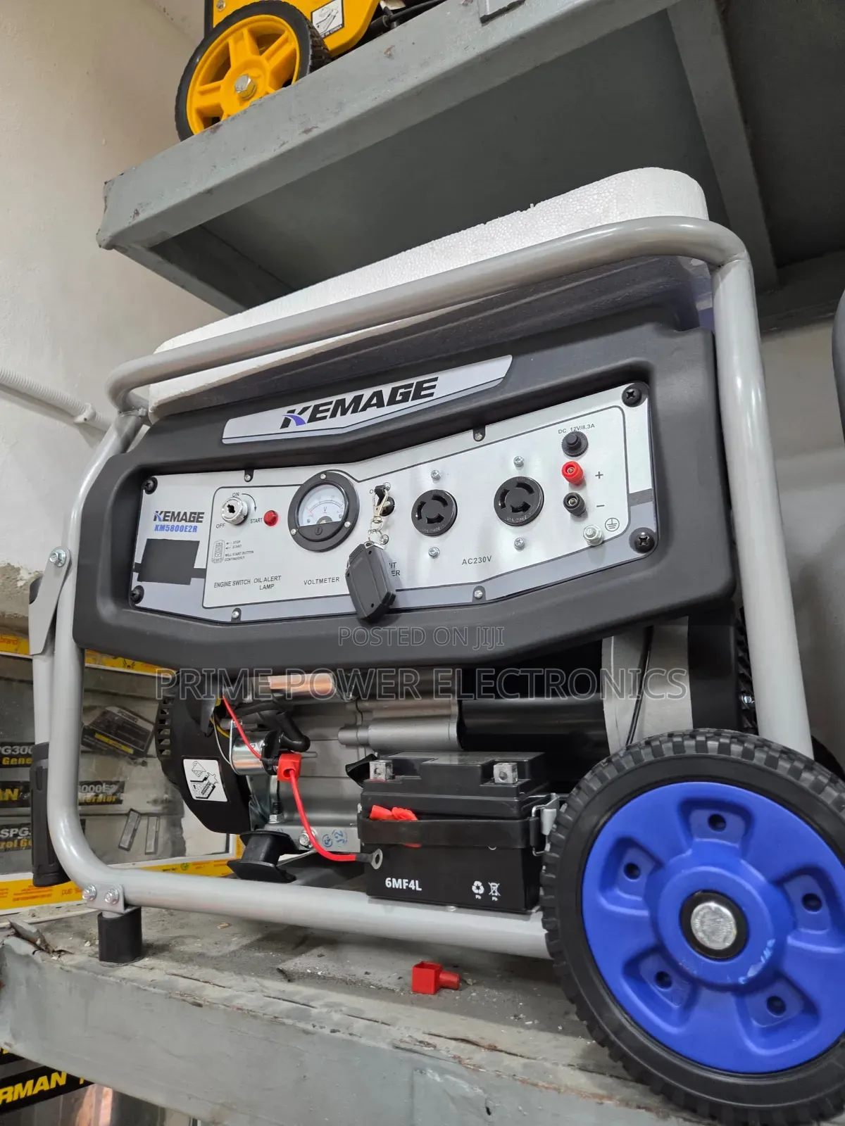 Fuel-Efficient 5.5kVA Kemage Generator