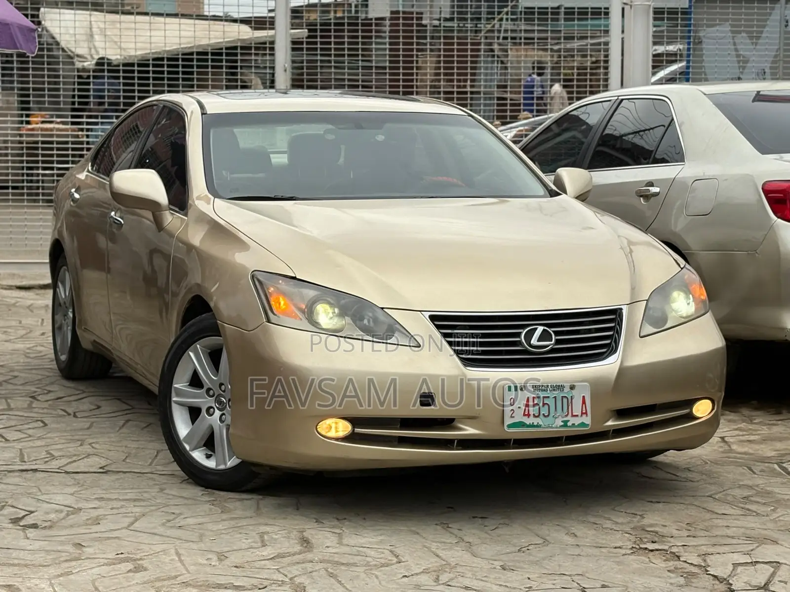 Lexus ES 350 2008 Gold