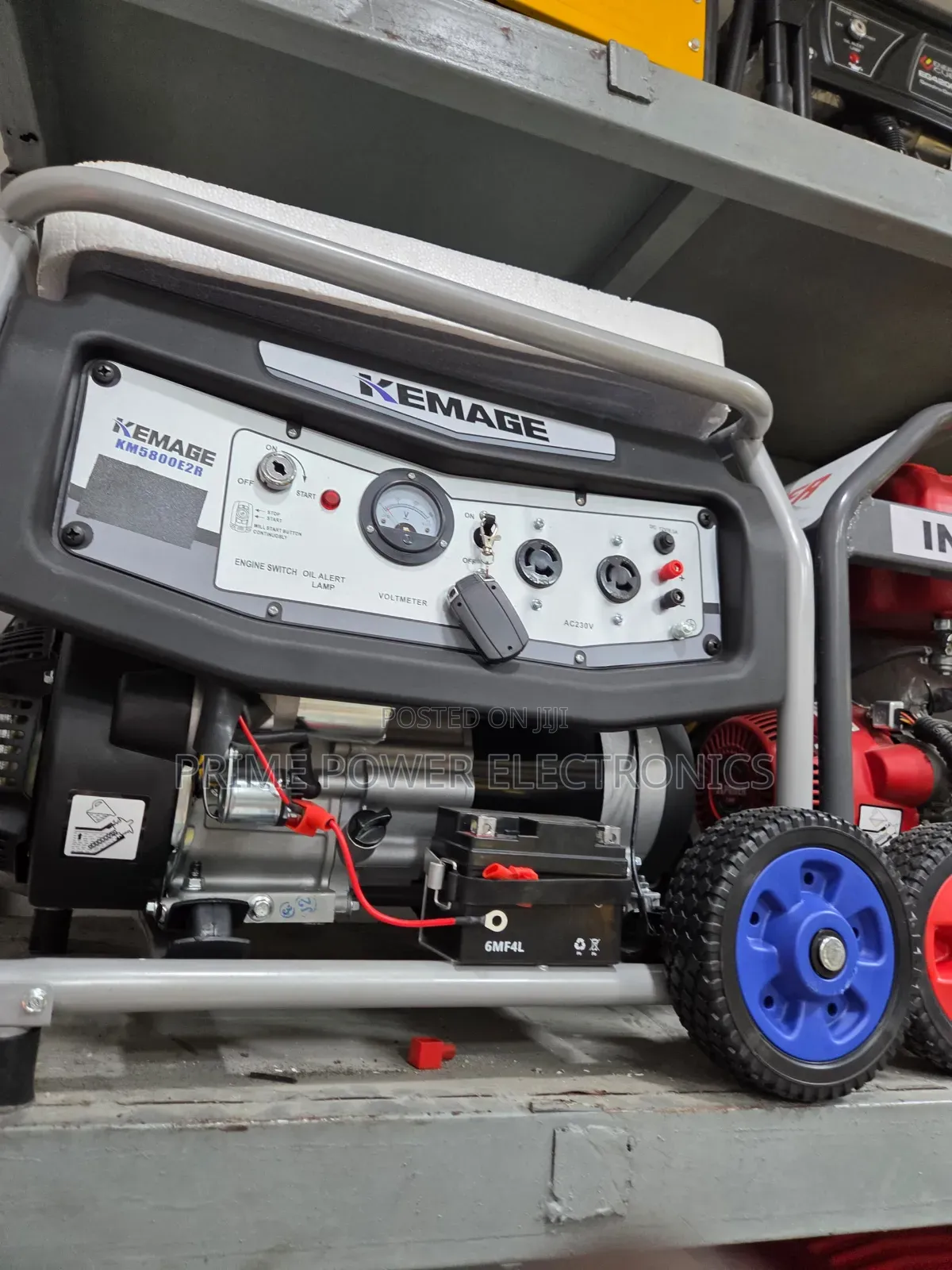 Efficient 5.5kVA Kemage Petrol Generator