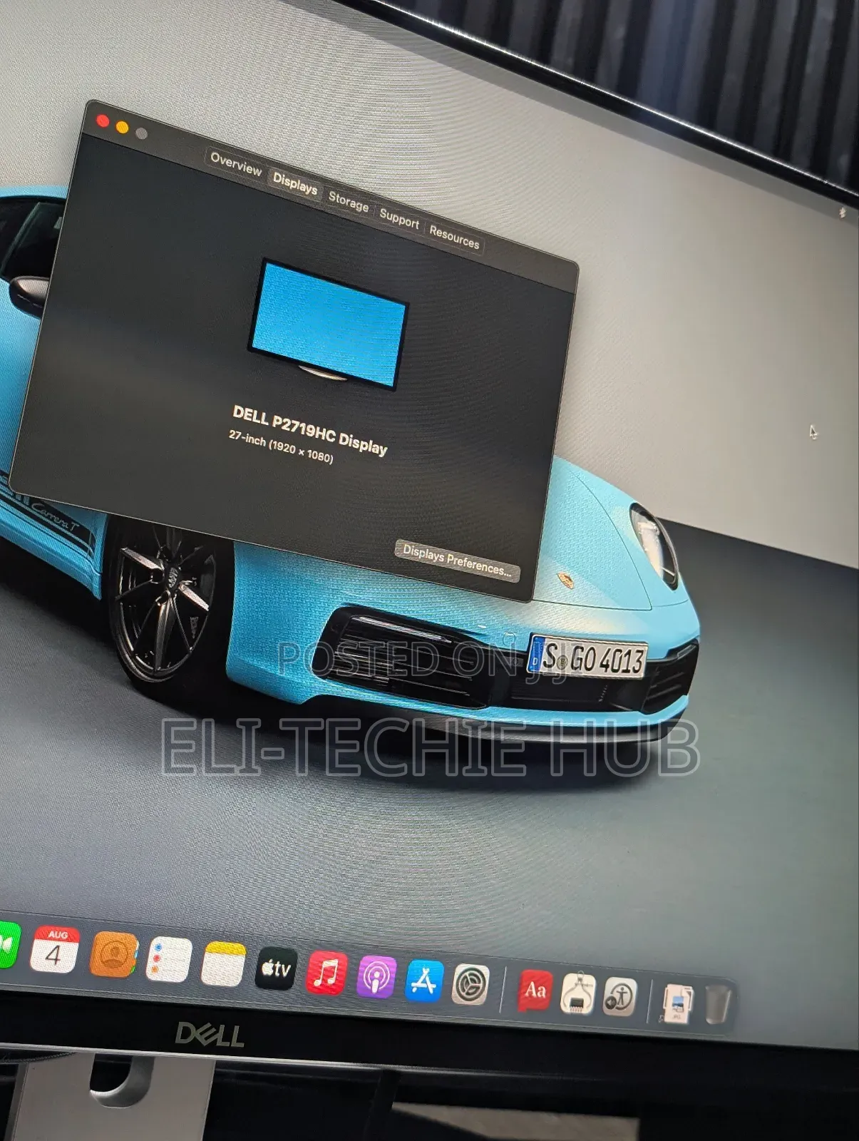 Dell 27 Inch P2719hc FHD USB-C IPS Monitor