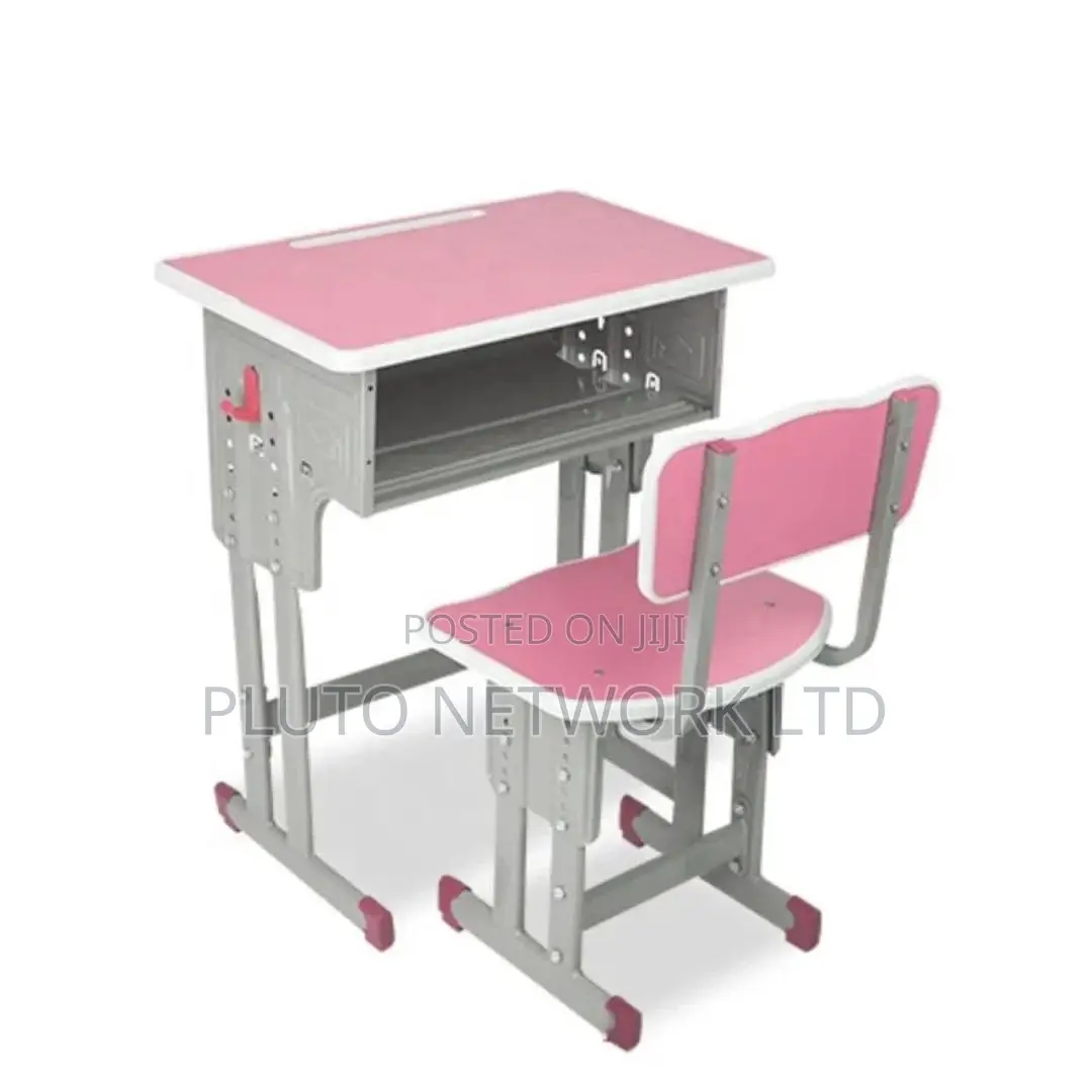 Quality Height Adjustable Metal Morden School/Students Writing Desk