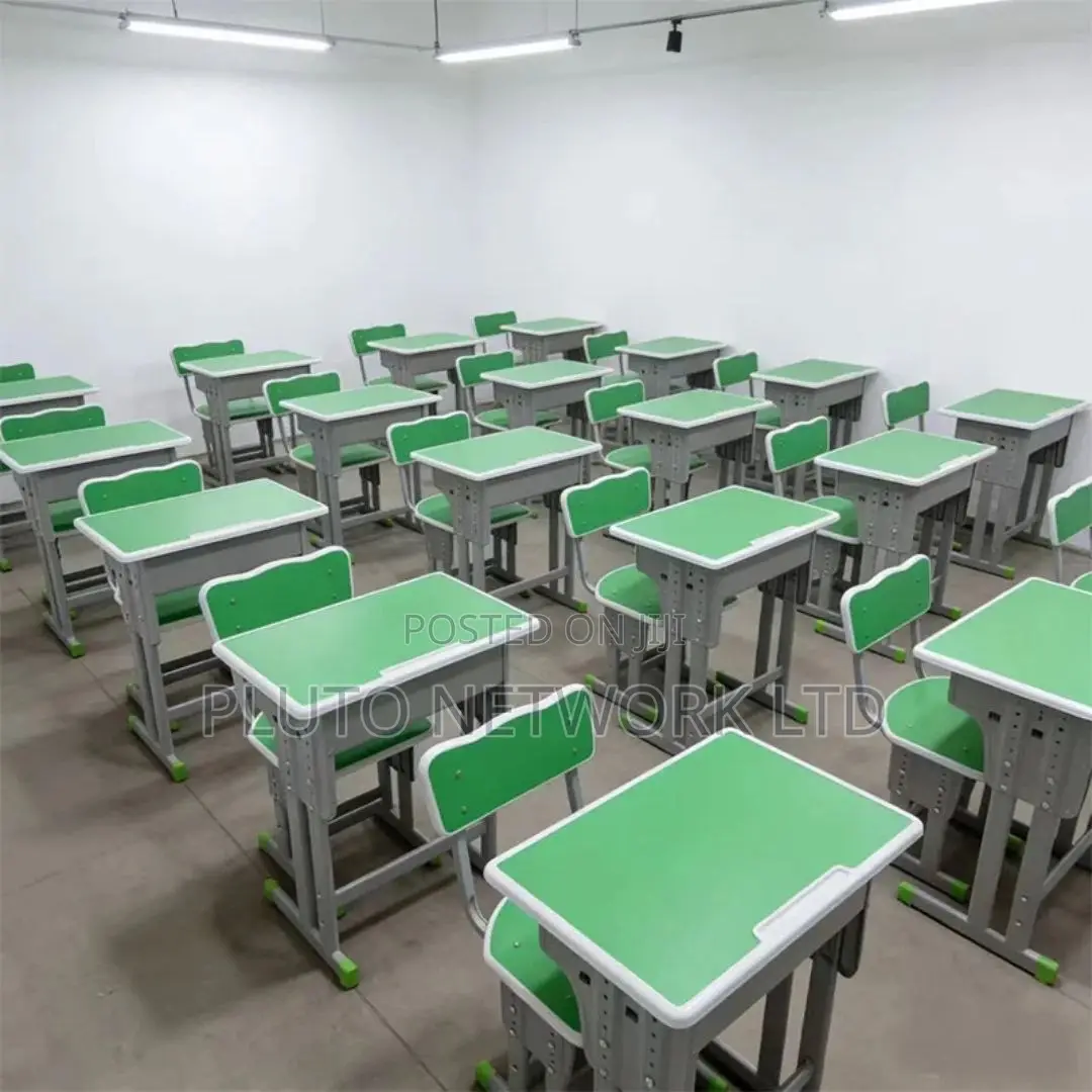 Quality Height Adjustable Metal Morden School/Students Writing Desk