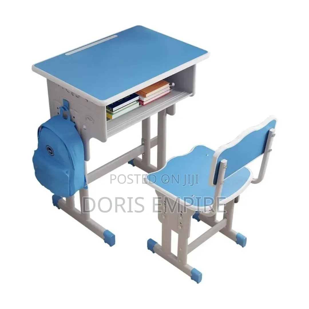 Quality Height Adjustable Metal Morden School/Students Writing Desk