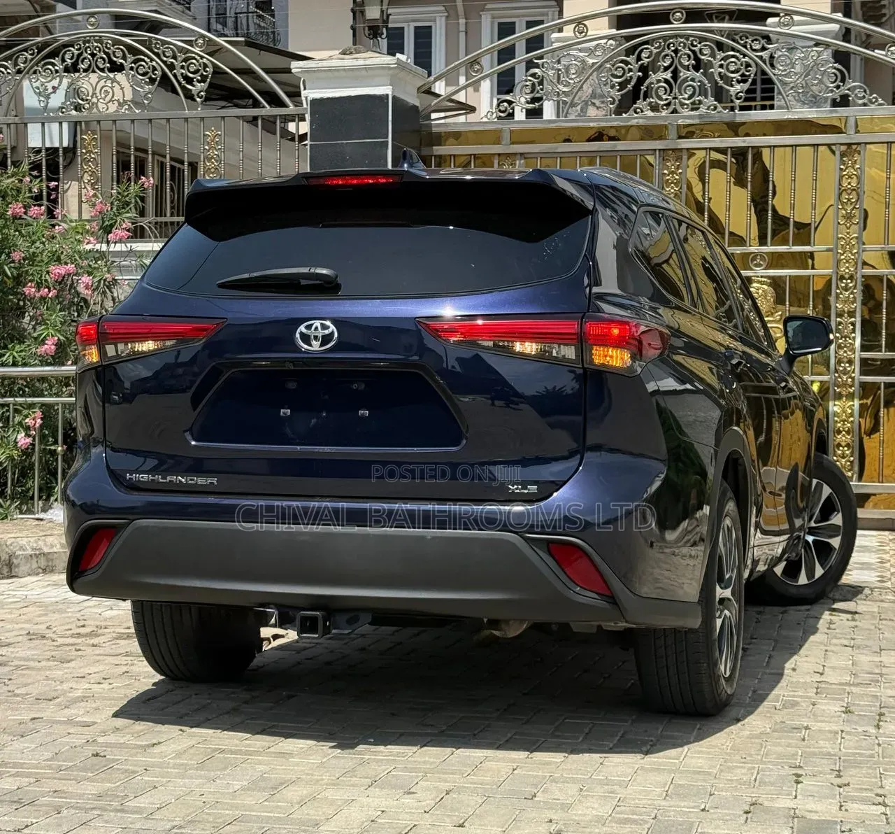 Toyota Highlander 2020 Blue