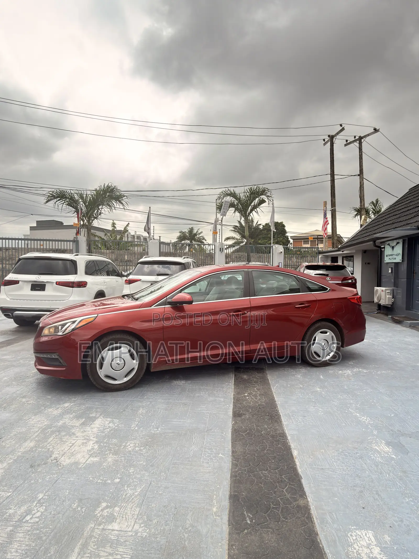 Hyundai Sonata 2014 Red