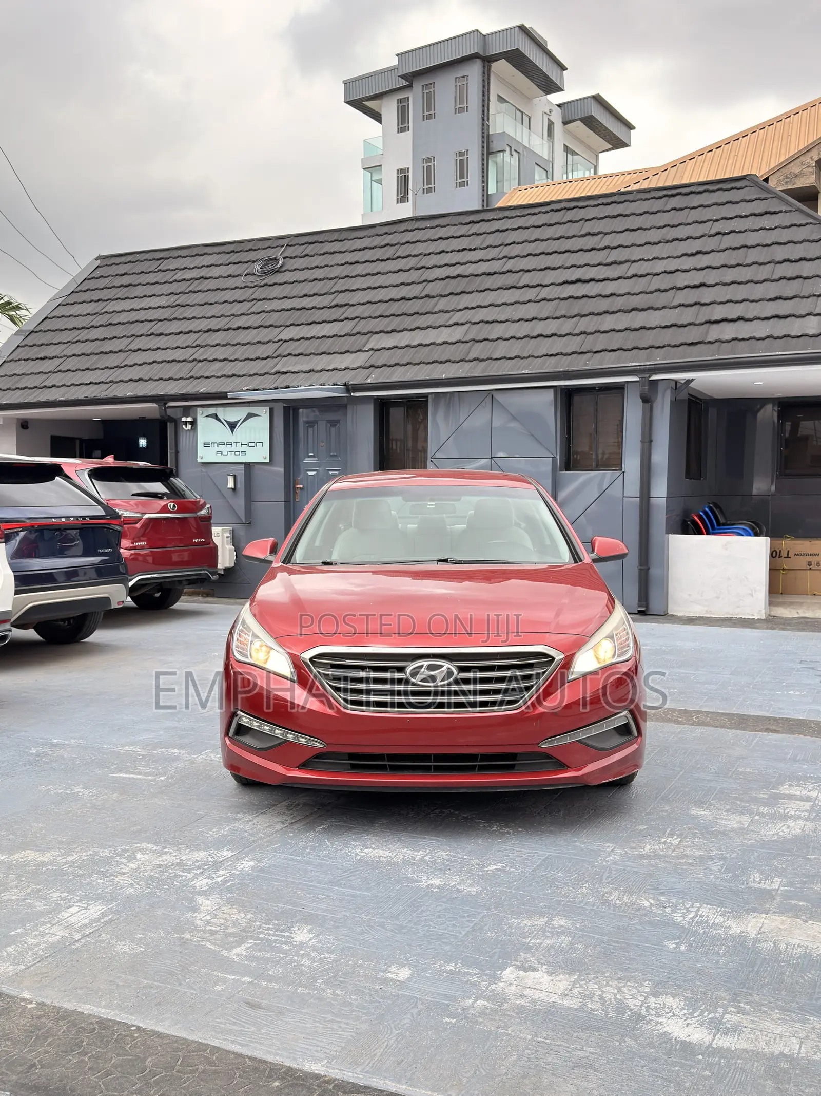 Hyundai Sonata 2014 Red