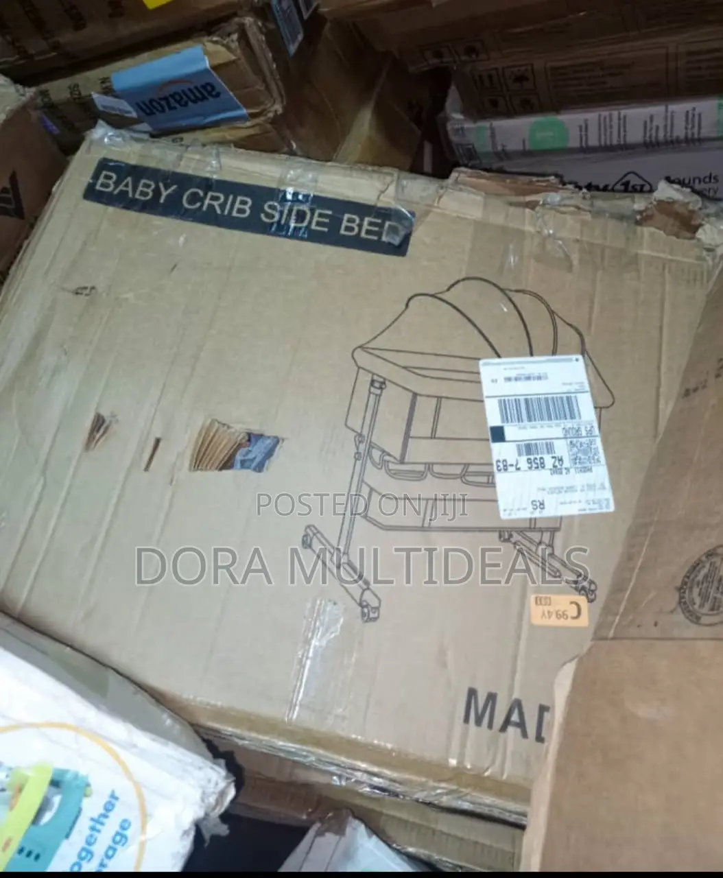 3in1 Baby Bedside Sleeper / Co-Sleeping Bassinet, Next to Mom