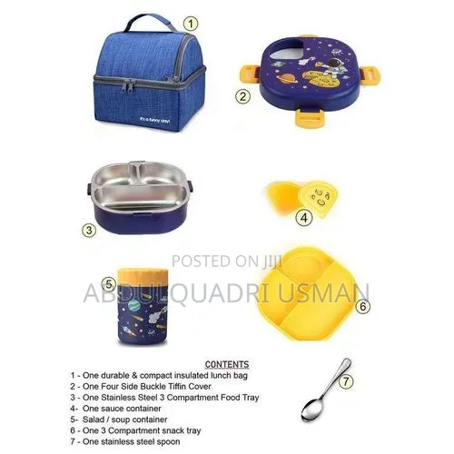 Everyday Essentials Stainless Steel Lunch Box
