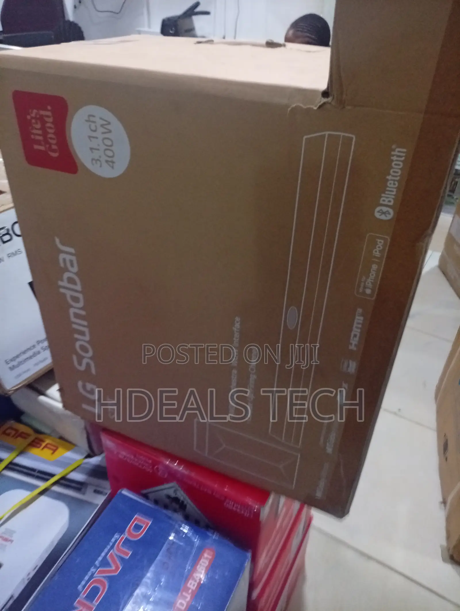 LG 400W Sound Bar System - Clean Loud Audio