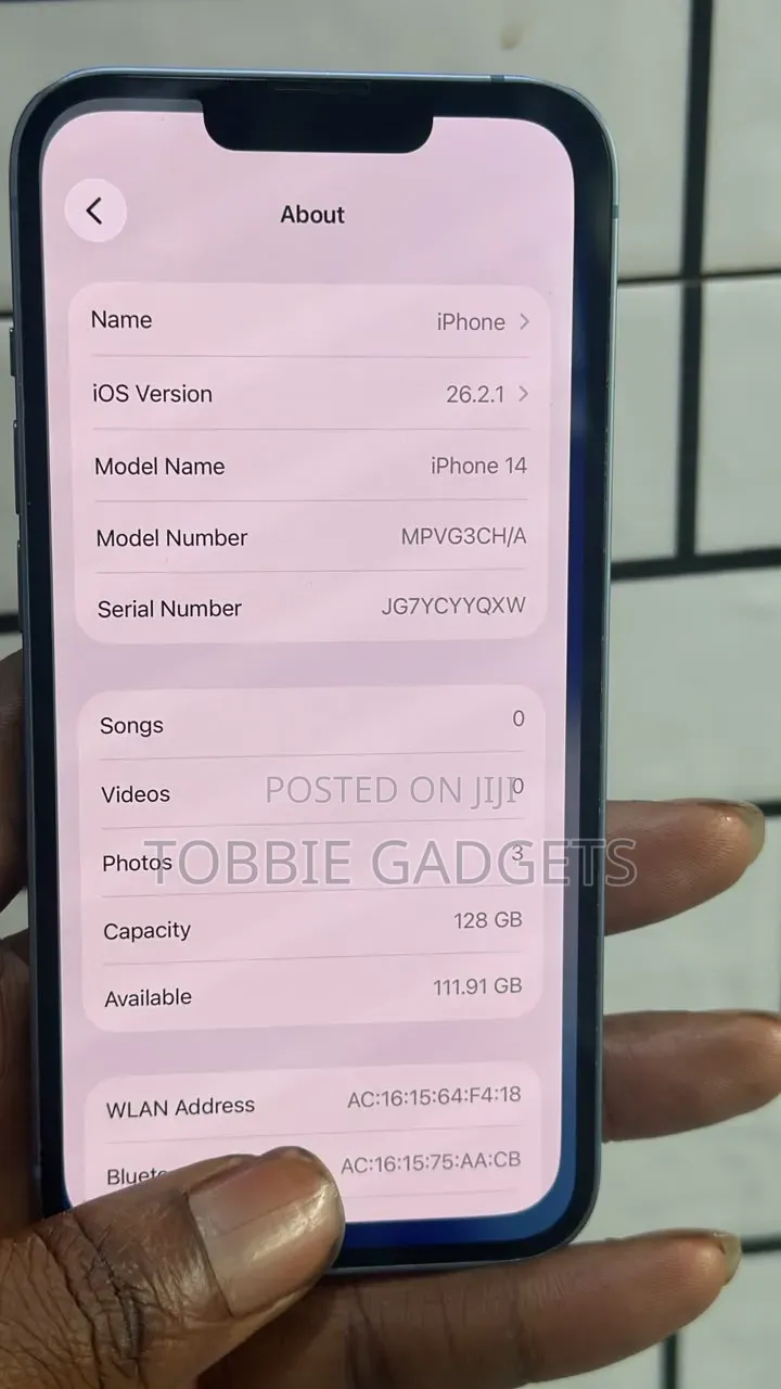 Apple iPhone 14 128 GB Blue