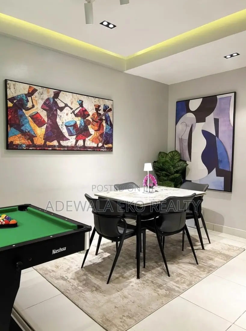Cozy 2-Bedroom Shortlet Lekki, Ikate – PS5, Snooker, Pool Gym