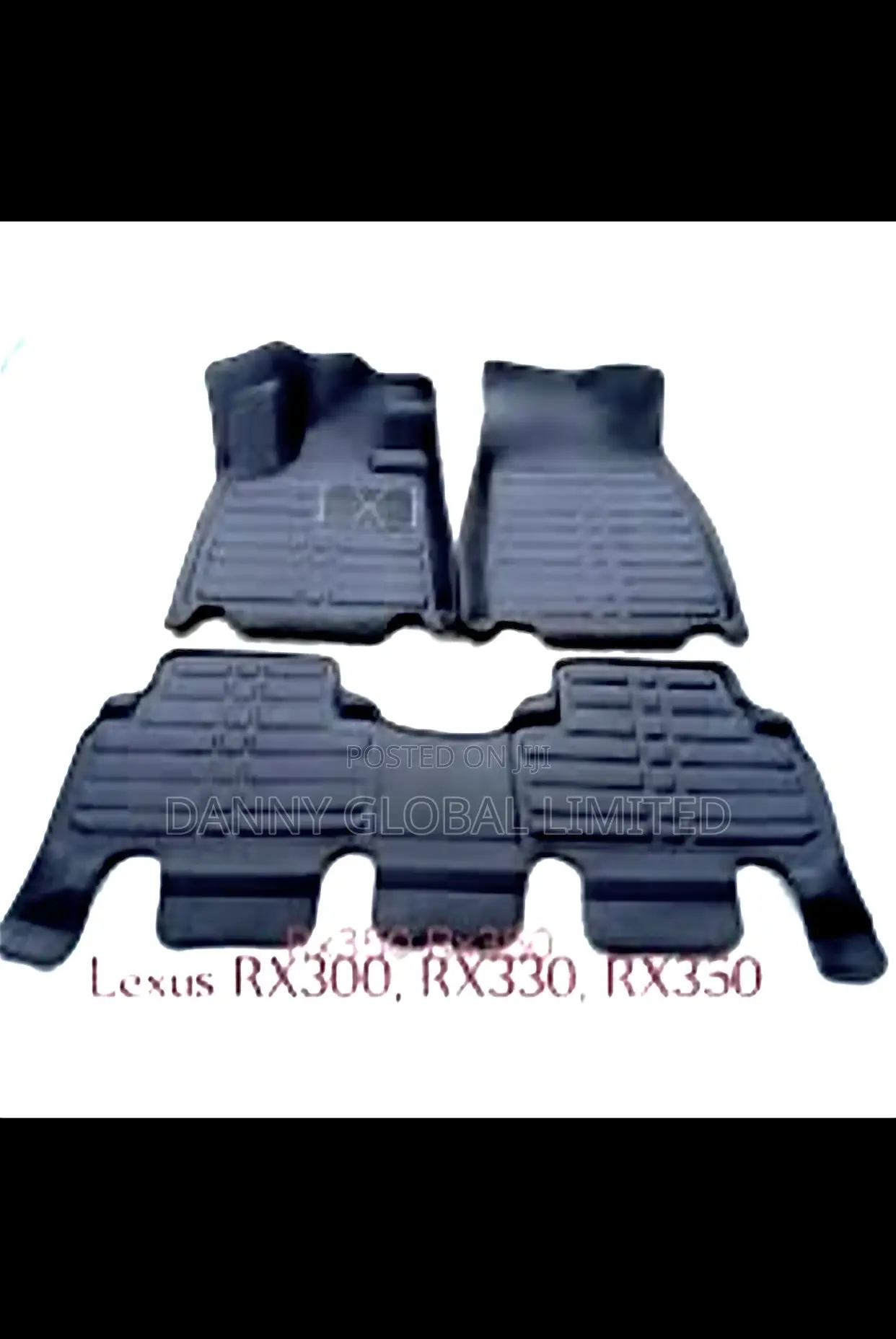 Premium Full Coverage Lexus Rx350 Leather Foot Mat