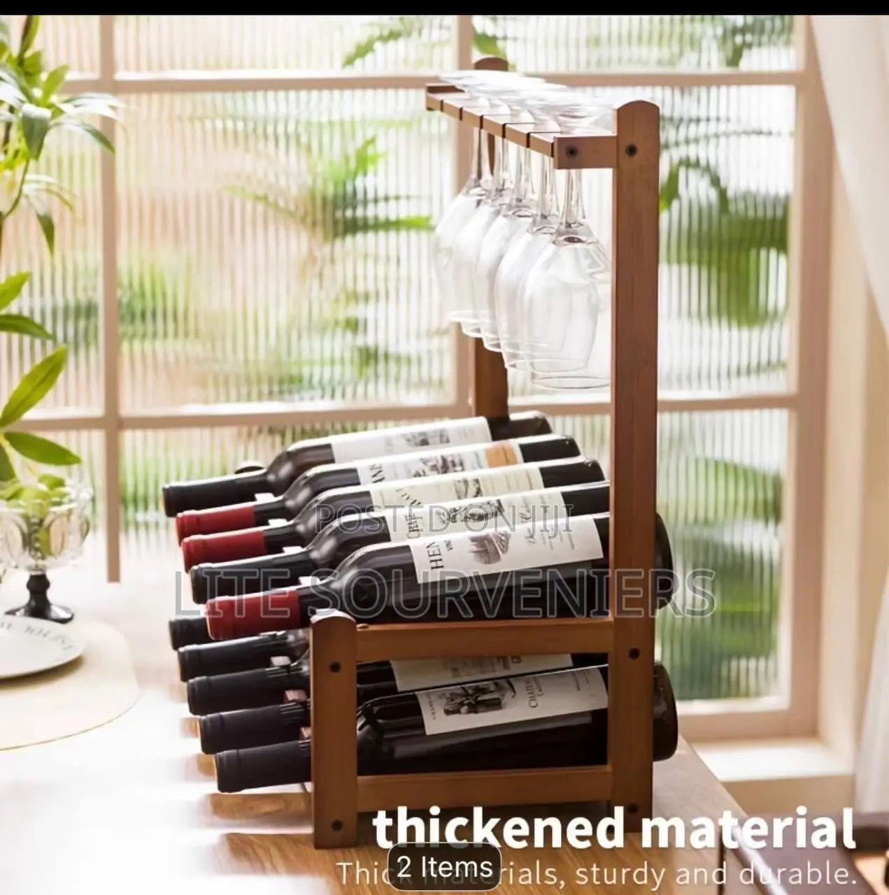 Wine Rack Glass Holder