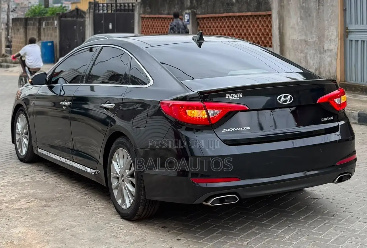 Hyundai Sonata Limited 4dr Sedan (2.4L 4cyl 6A) 2015 Black
