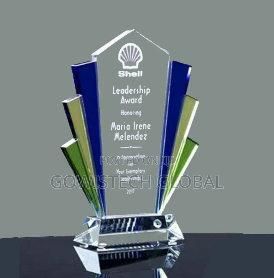 Crystal Award Plaques in Nigeria