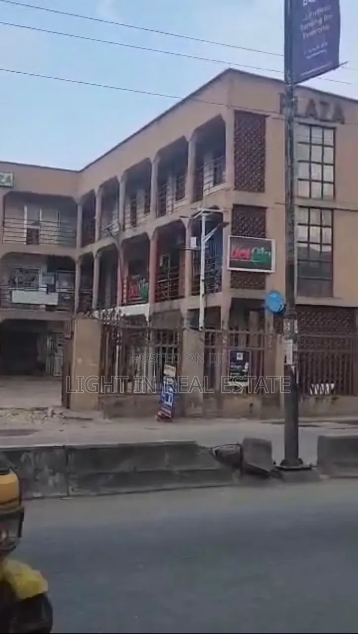Shopping Plaza on 2plots of Land Directly on Iju Road Ogba Lagos State
