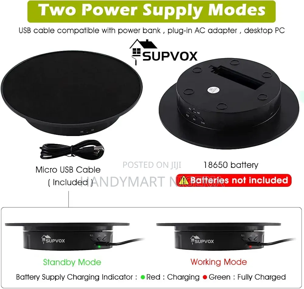 Intelligent Rotating Display Stand 360° Electric Rotating Turntable