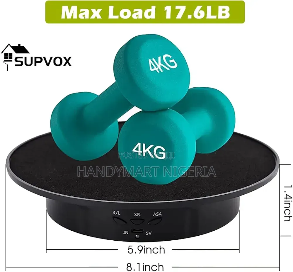 Intelligent Rotating Display Stand 360° Electric Rotating Turntable