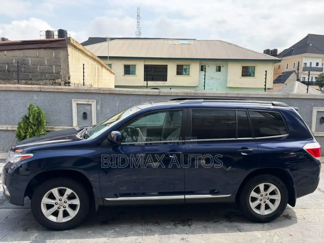 Toyota Highlander Limited 2011 Blue